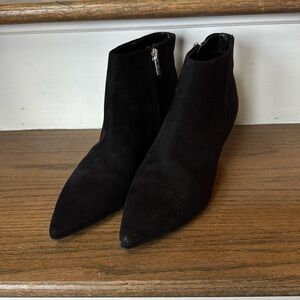 Circus by Sam Edelman Womens Kirby Embossed Pointed Toe Booties size 7.5 black